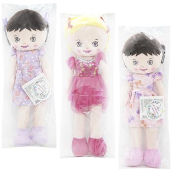 A-Toys Soft Stuffed Doll 30cm in assortment