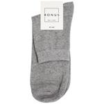 Bonus Men's Socks 2541 s27-29 Light Grey