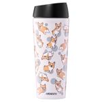 Термокухоль Ardesto Coffee Time Corgi сірий 450мл