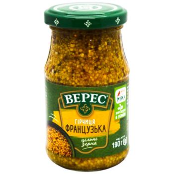 Горчица Верес Французская твист 190г - купить, цены на КОСМОС - фото 1