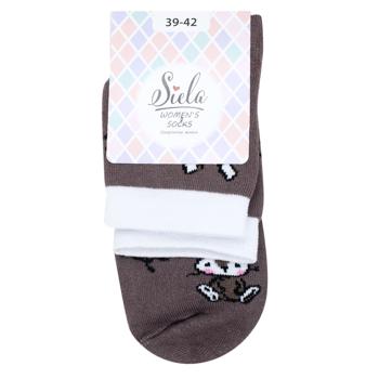 Siela Rabbit Middle Terry Women's Socks s.39-42 Sand