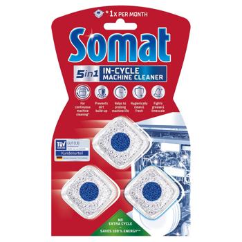 Таблетки для посудомийних машин Somat Machine Cleaner 3шт - купити, ціни на ULTRAMARKET - фото 2