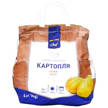 Картофель бейби Metro Chef отборный крупный мытый 4кг - купить, цены на METRO - фото 3