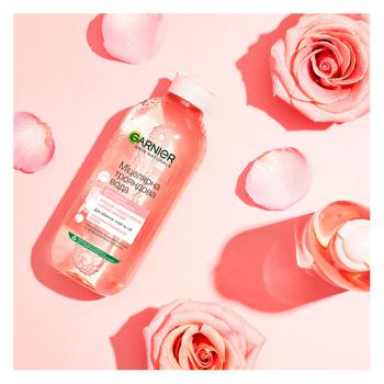 Міцелярна вода Garnier Skin Naturals з трояндою 400мл - купити, ціни на NOVUS - фото 6