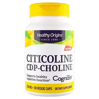 Healthy Origins Cognizin Citicolinee 250mg 30 capsules