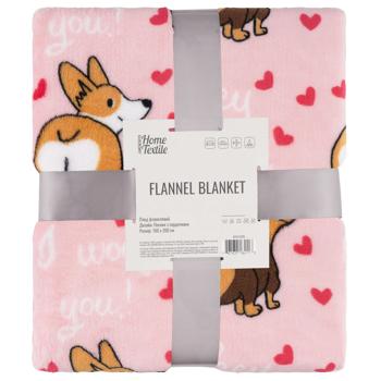 Ardesto Flannel Dogs with Hearts Plaid 160*200cm - buy, prices for Za Raz - photo 1