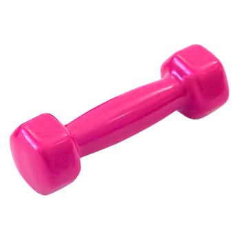 X-treme Vinyl Solid Pink Fitness Dumbbells 1pcs 1kg - buy, prices for - photo 1