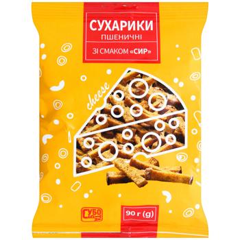 Сухарики Субота пшеничные со вкусом сыра 90г
