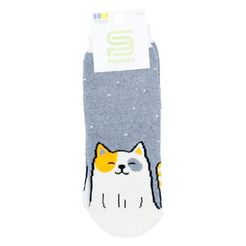 Носки Premier Socks Эконом Котик детские классические махровые р.16-18, 18-20 - купить, цены на ЕКО Маркет - фото 1