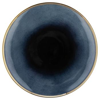 Ardesto Andria Blue-Gray Dessert Plate 20.1cm