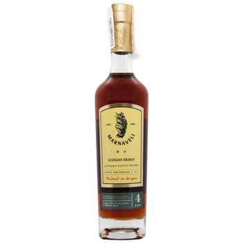 Marnaveli Brandy 4 years 40% 0.5l - buy, prices for ULTRAMARKET - photo 1