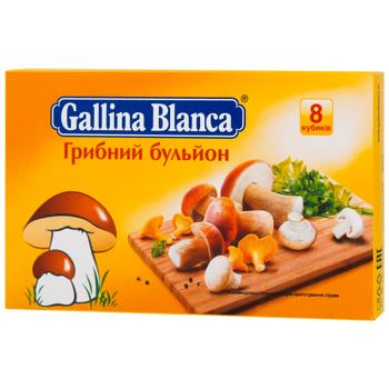 Бульйон Gallina Blanca грибний 8шт*10г - купити, ціни на Епіцентр FOOD - фото 1