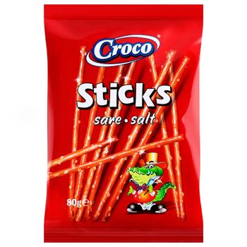 Соломка Croco Sticks солона 80г - купити, ціни на Епіцентр FOOD - фото 1