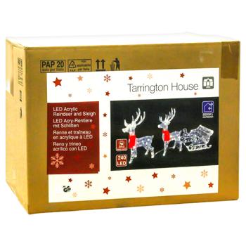 Фігура Tarrington House Олені з санками 240LED - купити, ціни на - фото 2