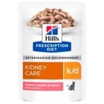 Корм влажный Hill’s Prescription Diet Kidney Care k/d с лососем для кошек с заболеваниями почек 85г