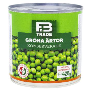 F&B Trade Peas 425g - buy, prices for Tavria V - photo 1