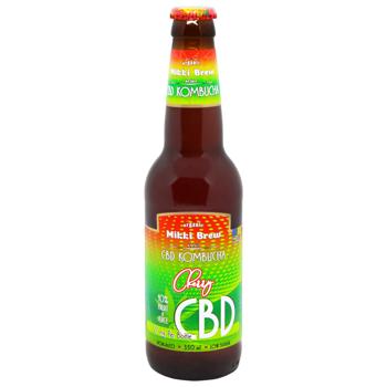 Комбуча Mikki Brew Вишня 0,35л - купить, цены на КОСМОС - фото 1