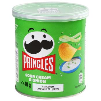 Чипси Pringles Сметана та цибуля 40г - купити, ціни на Grono - фото 2