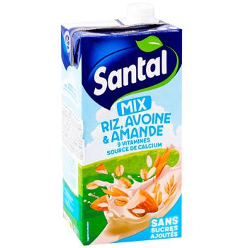 Напій Santal з рису, вівса та мигдалю ультрапастеризований 1л - купити, ціни на WINETIME - фото 3