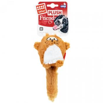 GiGwi Plush Friendz Fox with Squeaker Dog Toy 18cm