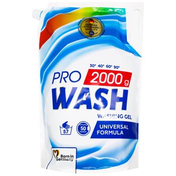 Гель для стирки Pro Wash универсальный 2л - купить, цены на Auchan - фото 1