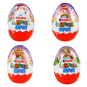 Kinder Surprise Maxi Chocolate Egg 100g - buy, prices for COSMOS - photo 1