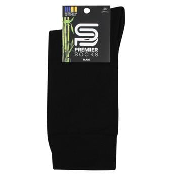 Premier Socks Classic Bamboo Men's Socks s.25 Black