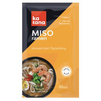Katana Miso Ramen Broth Concentrate 60g - buy, prices for ULTRAMARKET - photo 1