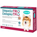 Pills Zoetis Simparica against external and internal parasites 3pcs