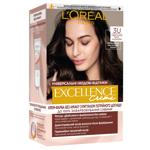 Крем-краска для волос Loreal Excellence 3U темно-каштановый