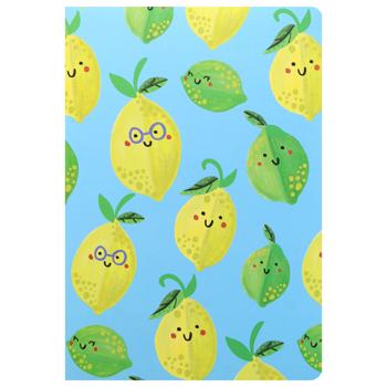 Buromax Fruits Blue Notebook A5 32 sheets