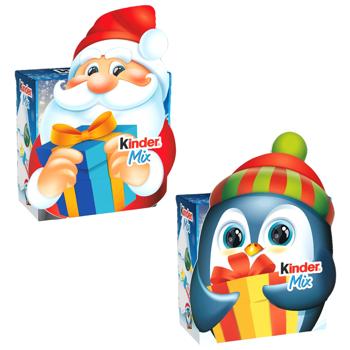 Набір солодощів новорічний Kinder Mix 102г