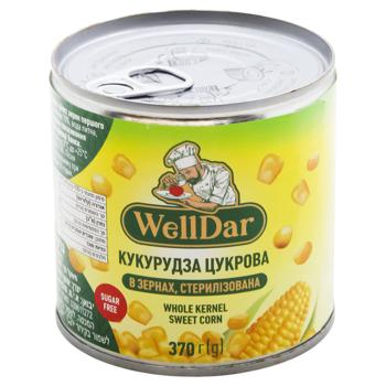 WellDar Sweet Corn 370g