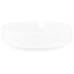 Ardesto White Porcelain Ashtray 9cm