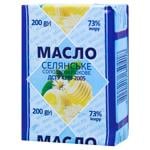 Масло Селянське солодковершкове 73% 200г
