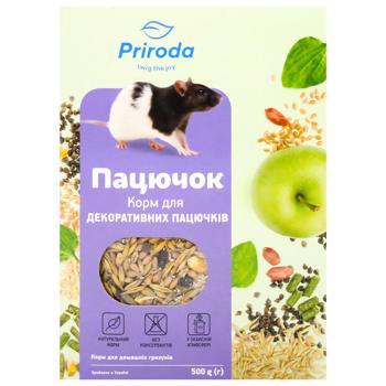 Корм Природа Пацючок для пацючків 500г - купити, ціни на MasterZoo - фото 2