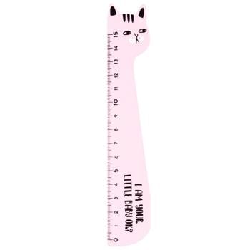 Centrum Cat Wooden Ruler 15cm - buy, prices for - photo 3