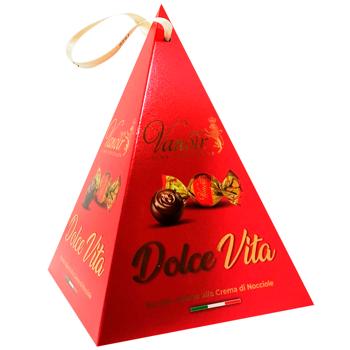 Конфеты Vanoir Dolce Vita Пирамида ореховый крем 205г - купить, цены на Cупермаркет "Харьков" - фото 3