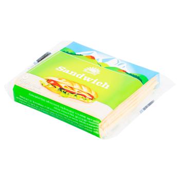 Продукт сырный Sunny Sandwich пластины 51% 150г