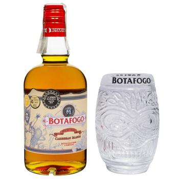 Ром Botafogo Spiced 40% 0,7л + стакан 0,5л - купить, цены на Идеал - фото 2