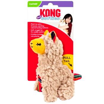 Kong Softies Buzzy Llama Cat Toy with Buzzing Sound and Catnip 8.3x5.7cm - buy, prices for MasterZoo - photo 1