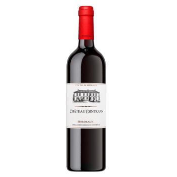 Вино Chateau Dintrans Bordeaux AOC червоне сухе 12,5% 0,75л - купити, ціни на NOVUS - фото 1