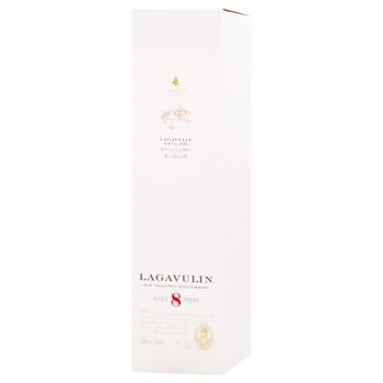 Віскі Lagavulin 8yo Box 48% 0,7л - купити, ціни на МегаМаркет - фото 2