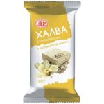 Халва Lukas подсолнечная с ароматом ванили 200г