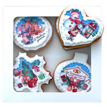 Teremno Festive Gingerbread 60g x 4pcs