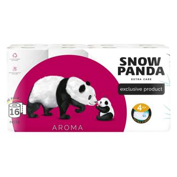 Snow Panda Extra Care Aroma 4-ply Toilet Paper 16pcs - buy, prices for METRO - photo 1
