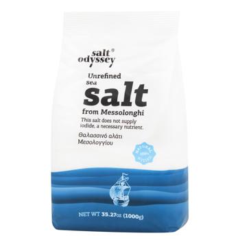 Соль морская Salt Odyssey из Месолонги 1кг - купить, цены на - фото 2