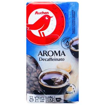 Кофе в зернах Auchan без кофеина 250г - купить, цены на - фото 2