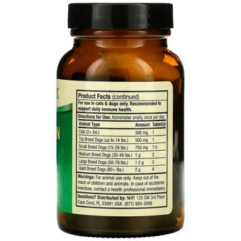 Імунний захист тварин, SpiruGreen, Dr. Mercola, для котів та собак, 180 таблеток (90 г) - купить, цены на Biotus - фото 2