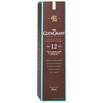 Glen Grant 12 Years Whisky 43% 0.7l - buy, prices for COSMOS - photo 4